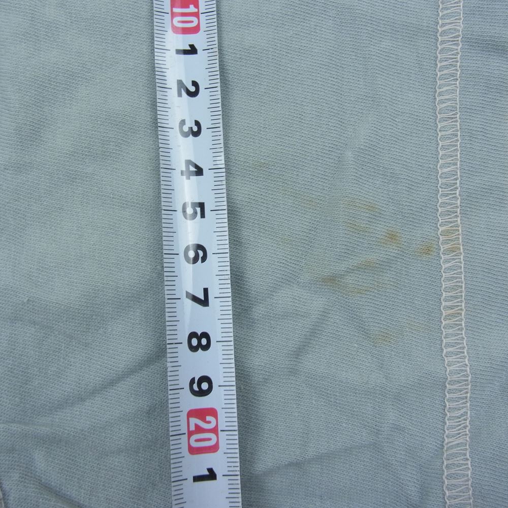 The REAL McCOY'S ザリアルマッコイズ ヘンリーネック TEE S/S 半袖 TEE Tシャツ グレー グレー系 S【中古】