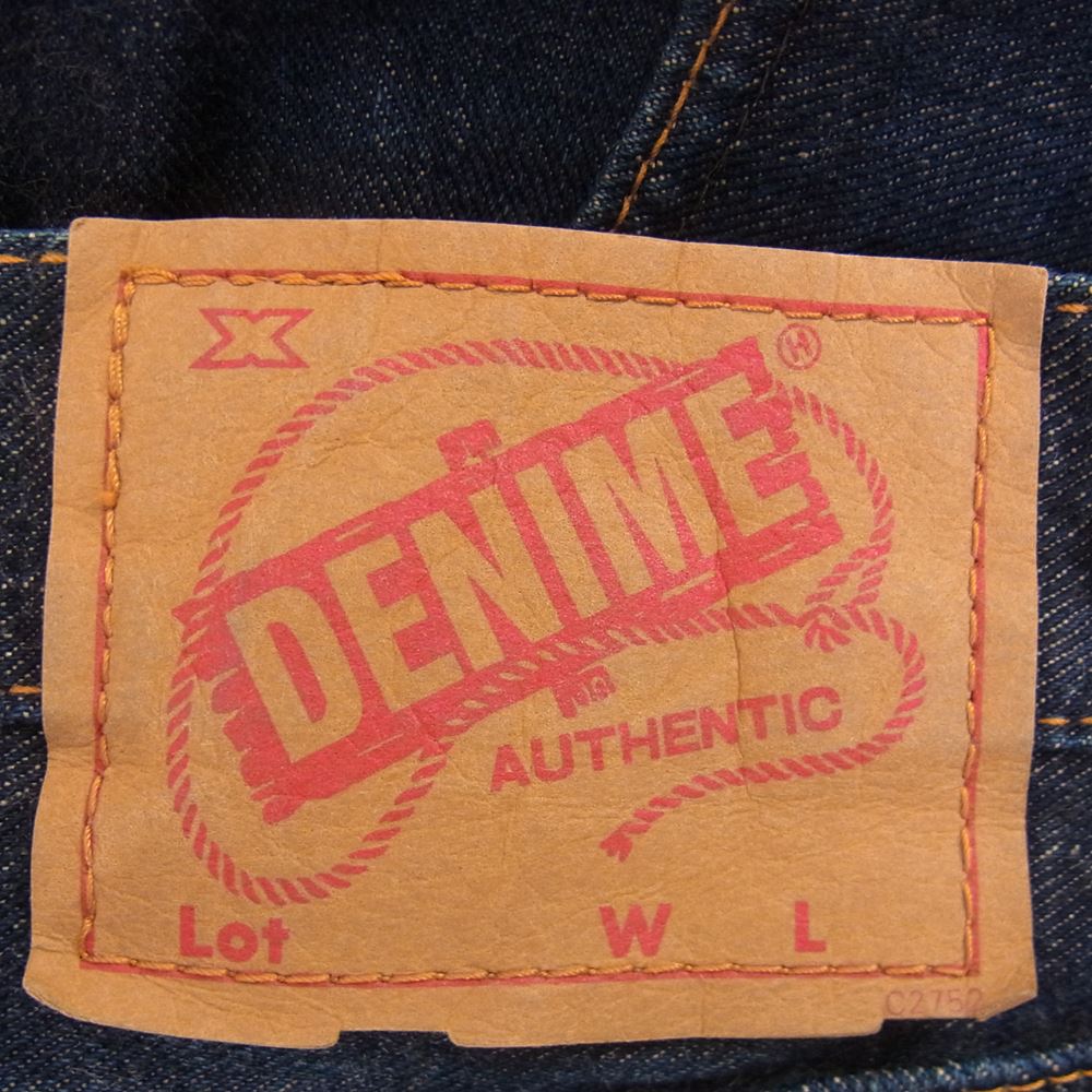 Denime ドゥニーム ジッパーフライ デニム パンツ インディゴブルー系 29【中古】