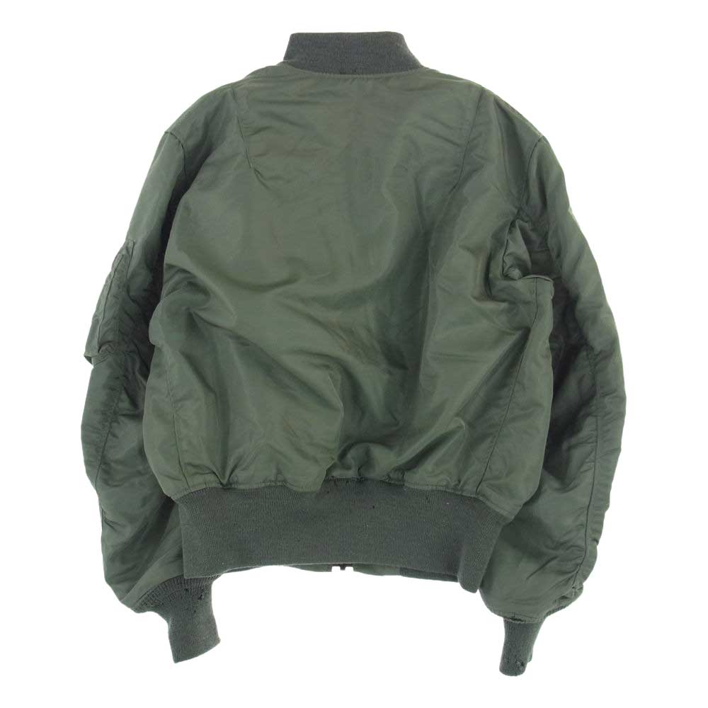 The REAL McCOY'S ザリアルマッコイズ MIL-J-7448H L-2B フライト ジャケット カーキ系 XS【中古】