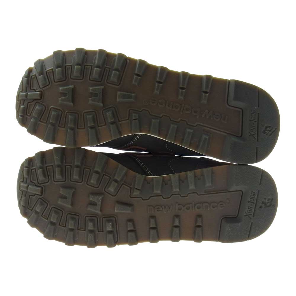 NEW BALANCE ニューバランス ML1300DC × Cone Mills コーンミルズ ヌバックレザー ローカット スニーカー  インディゴブルー系 チャコール系 エンジ系・オフホワイト系 25.5cm【新古品】【未使用】【中古】