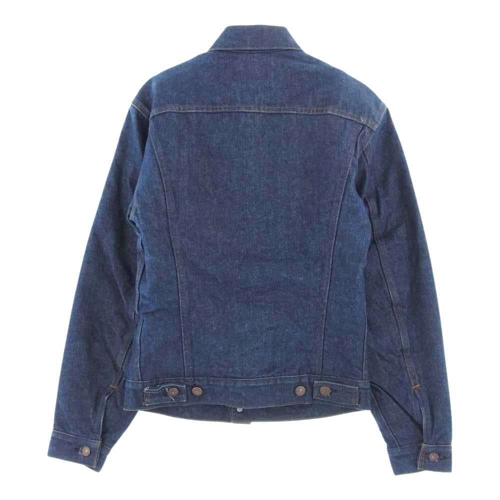 Levi's リーバイス 70505-0317 70s TROY ヴィンテージ ブランケット デニム ジャケット スモールe 刻印52 濃紺 インディゴブルー系 34【中古】