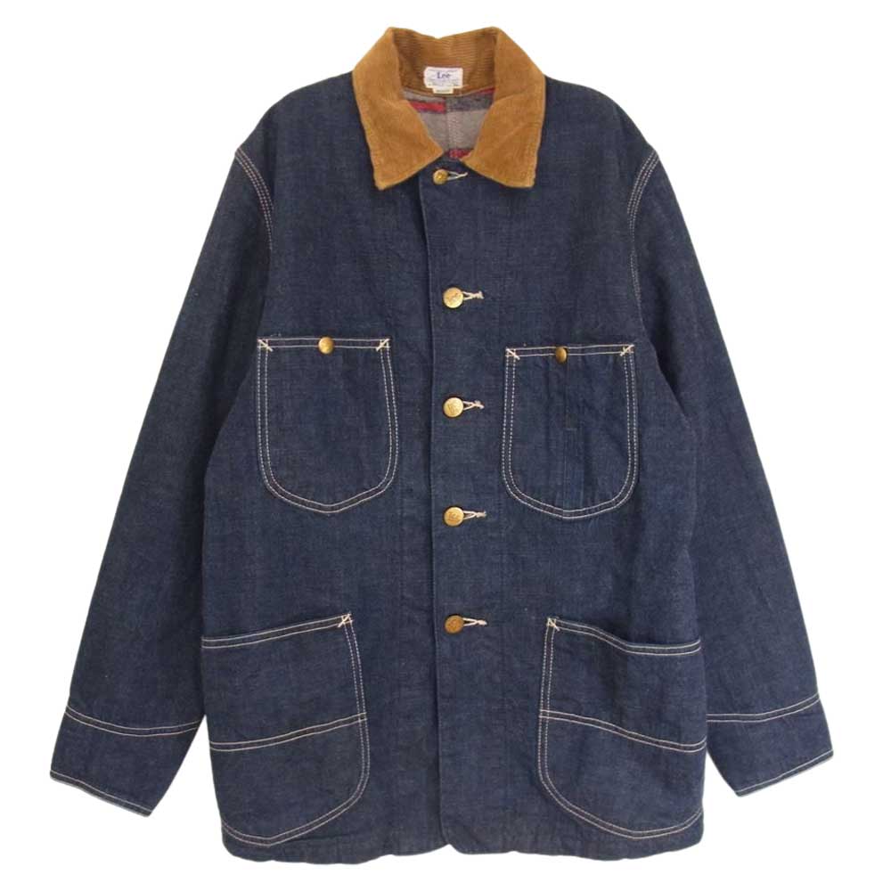 The REAL McCOY'S ザリアルマッコイズ 95756 × LEE 91-LJ ウールライニング デニム カバーオール　 インディゴブルー系 34【中古】