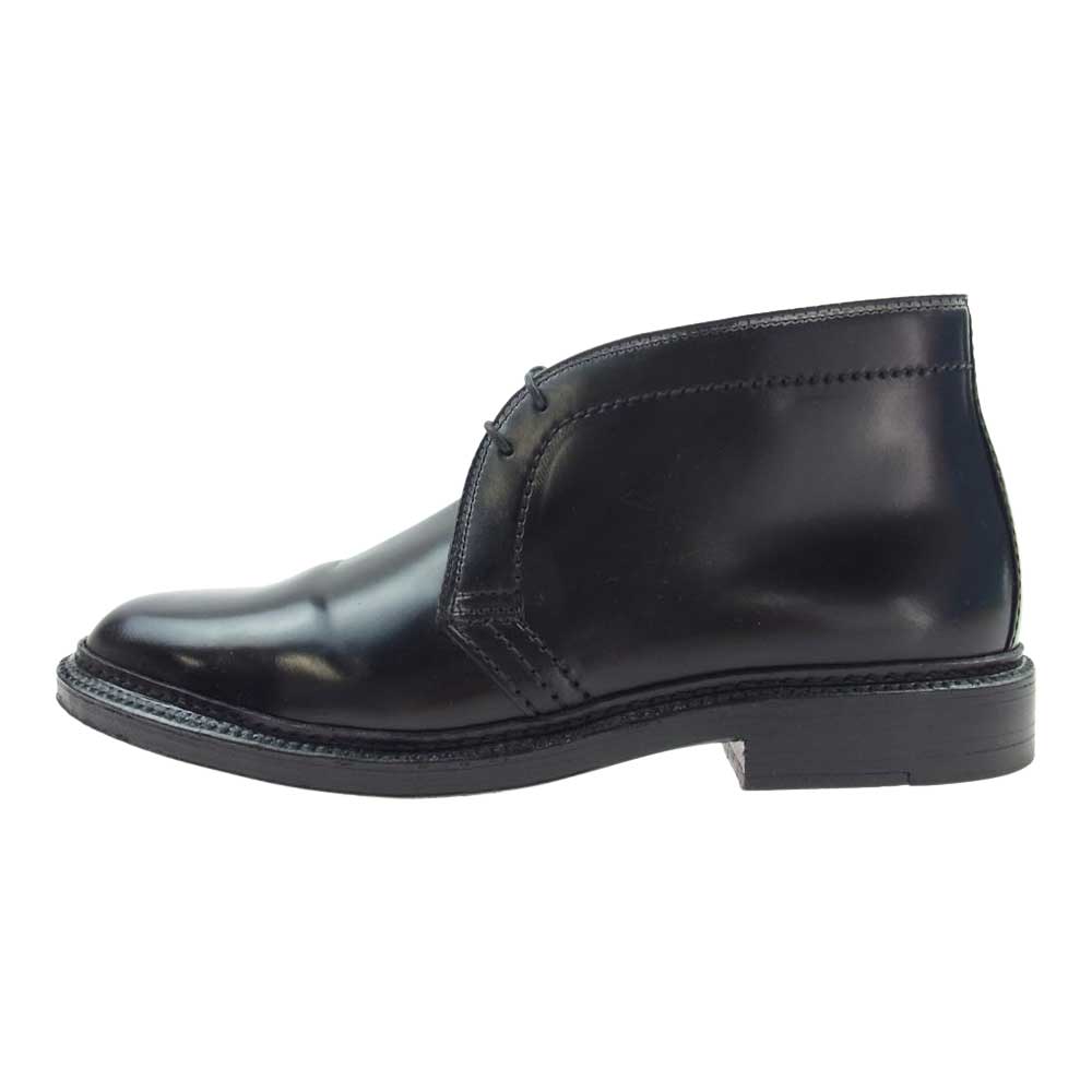 ALDEN オールデン 1340 Horween Genuine Shell Cordovan Chukka Boot シェルコードバン チャッカ ブーツ ブラック系 7D【中古】