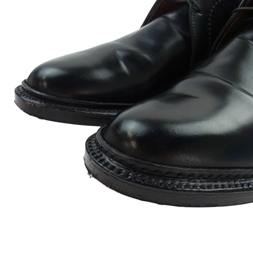ALDEN オールデン 1340 Horween Genuine Shell Cordovan Chukka Boot シェルコードバン チャッカ ブーツ ブラック系 7D【中古】