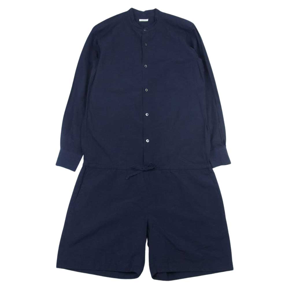 COMOLI コモリ 14SS 14S-02005 オールインワン ショーツ ネイビー系【中古】