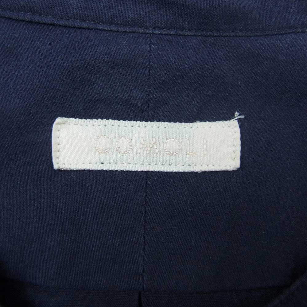 COMOLI コモリ 14SS 14S-02005 オールインワン ショーツ ネイビー系【中古】