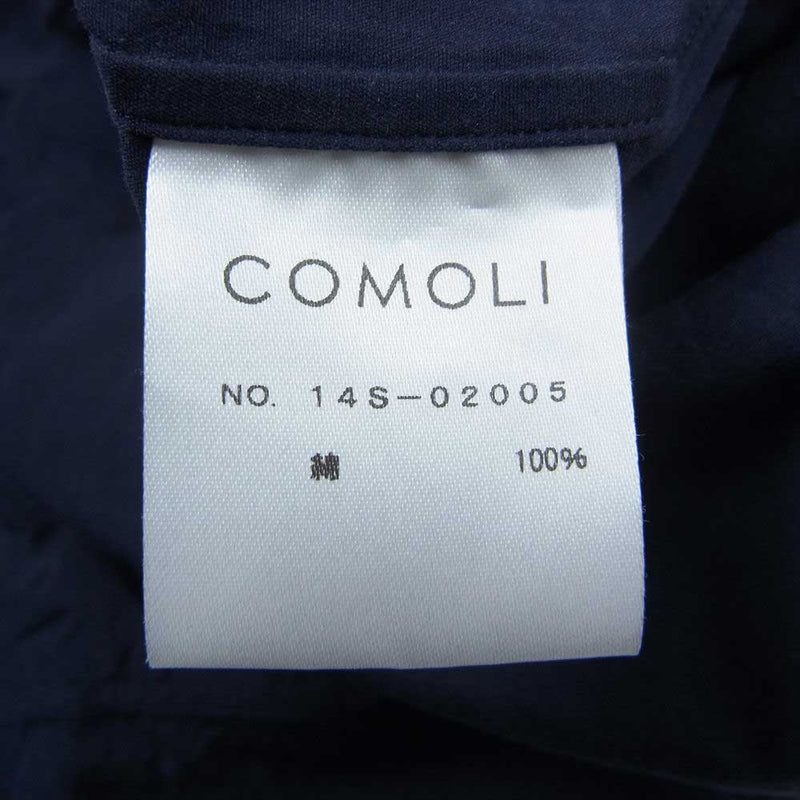 COMOLI コモリ 14SS 14S-02005 オールインワン ショーツ ネイビー系【中古】