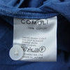 COMOLI コモリ 101-02004 ベタシャン バンドカラー 長袖 シャツ インディゴブルー系 1【中古】