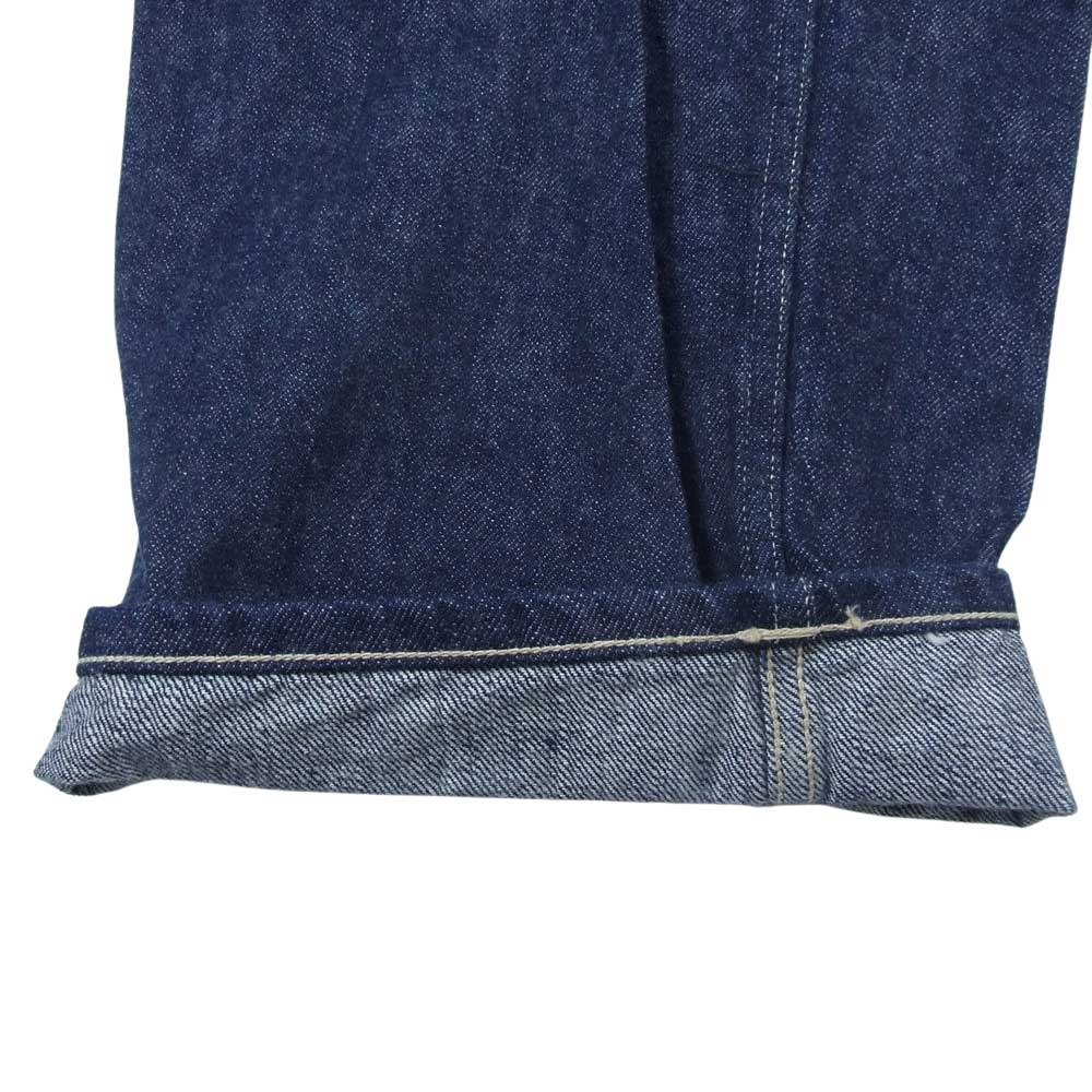 COMOLI コモリ 20AW S03-03012 デニム ベルテッド パンツ インディゴ