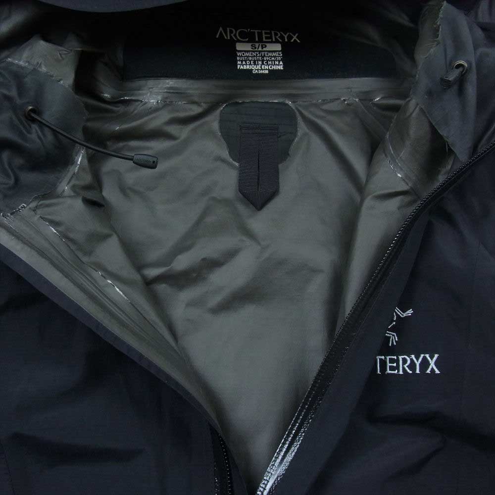 ARC'TERYX アークテリクス 34438 Alpha SV Jacket アルファSV GORE-TEX ゴアテックス マウンテン ジャケット ブラック系 S【中古】