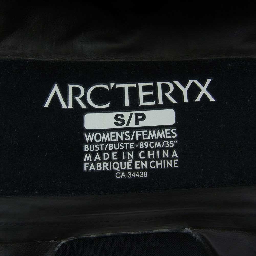 ARC'TERYX アークテリクス 34438 Alpha SV Jacket アルファSV GORE-TEX ゴアテックス マウンテン ジャケット ブラック系 S【中古】