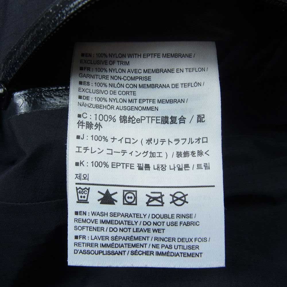 ARC'TERYX アークテリクス 34438 Alpha SV Jacket アルファSV GORE-TEX ゴアテックス マウンテン ジャケット ブラック系 S【中古】