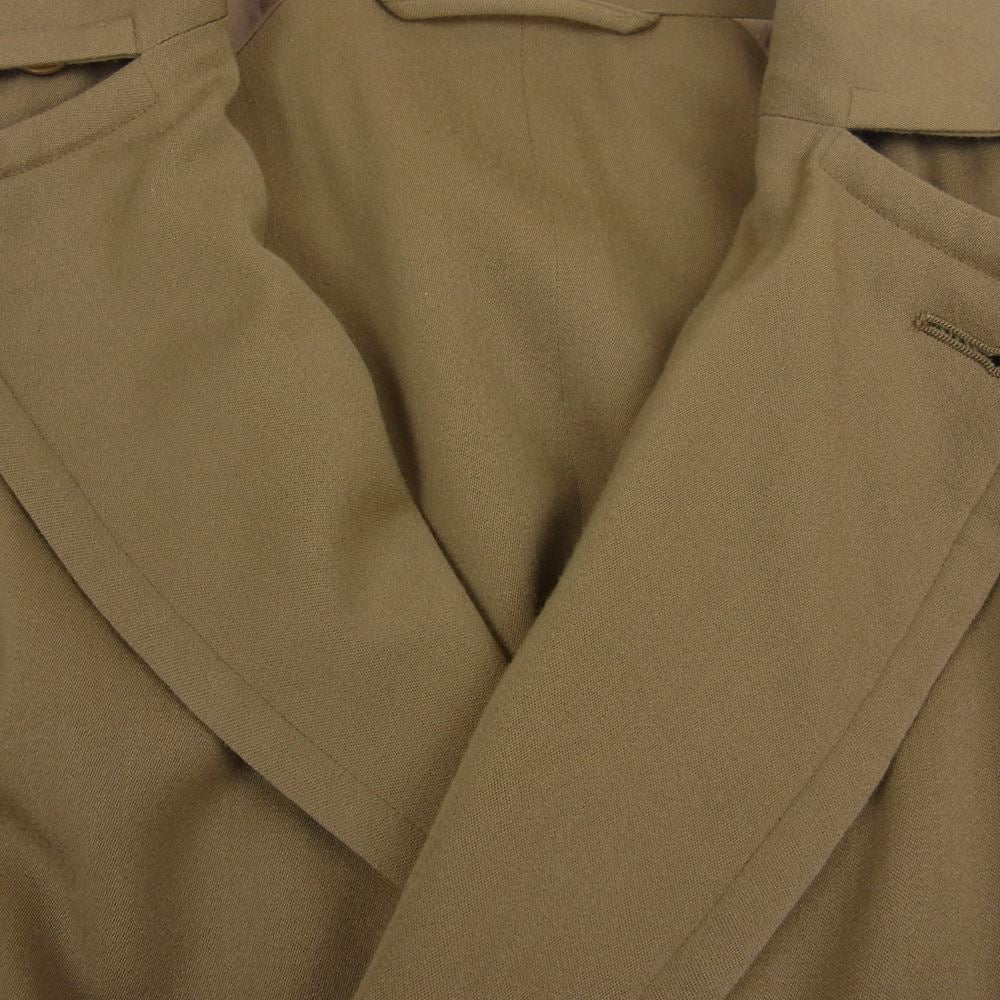 COMOLI コモリ 17AW L03-04004 ウール 中綿 タイロッケン コート ベージュ系 1【中古】