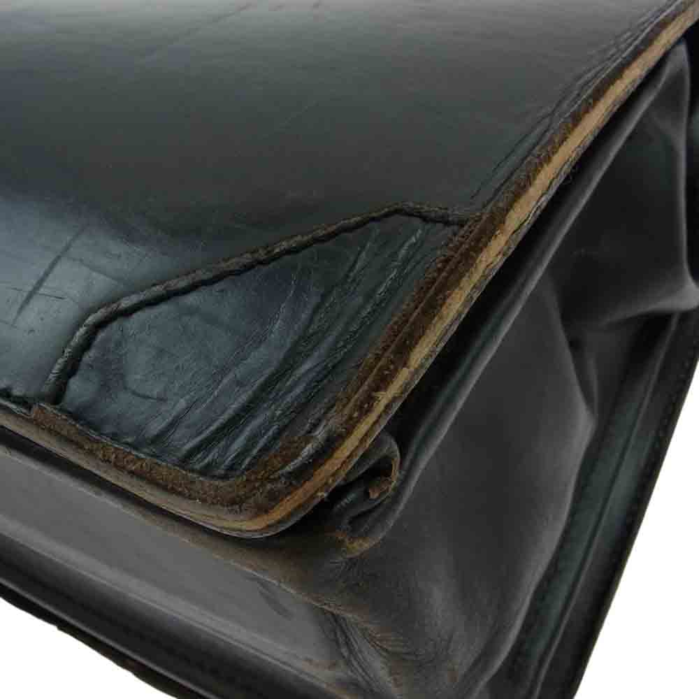 スウェインアドニーブリッグ ボストン ダレス バッグ ブラック系【中古】