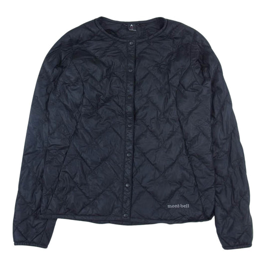 mont-bell モンベル 1101612 スペリオダウン ラウンド ネック ダウン ジャケット ブラック系 S【中古】