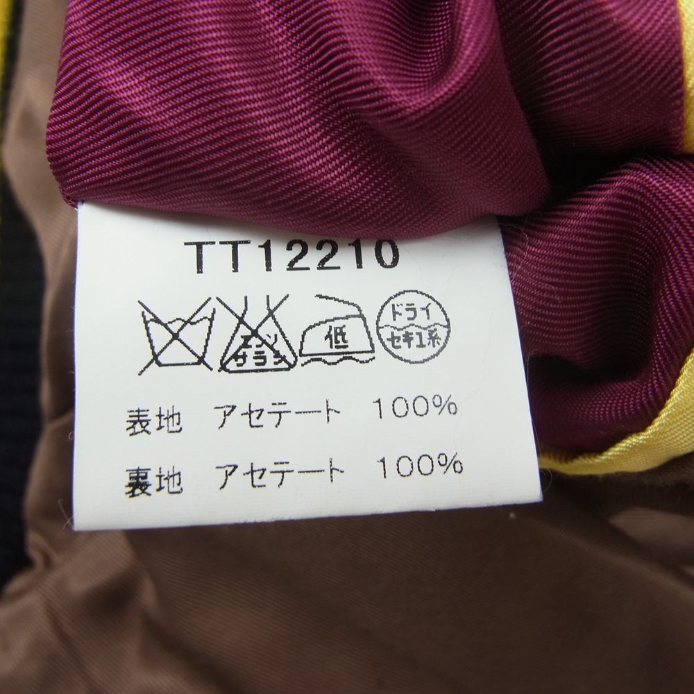 テイラー東洋 TT12210 SOUVENIR JACKET MAP 虎 リバーシブル サテン スカジャン マルチカラー系 M【中古】