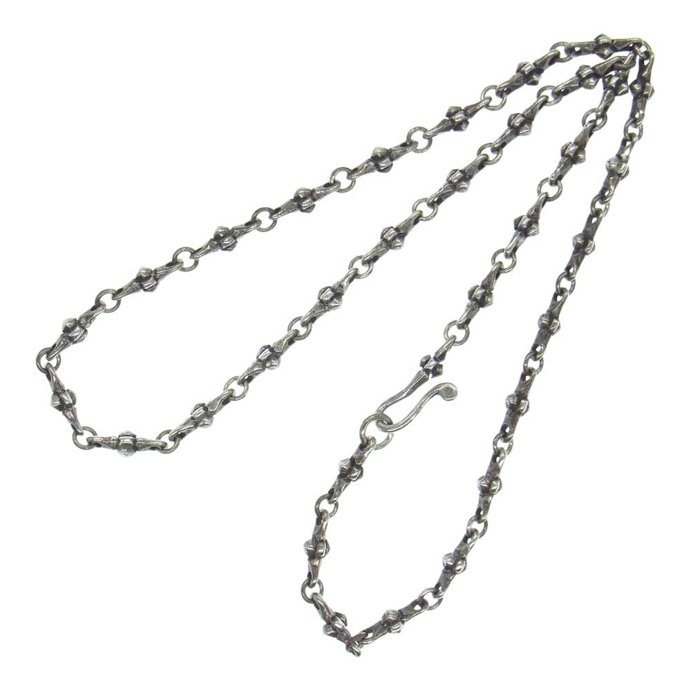 BILL WALL LEATHER ビルウォールレザー N873 ギャランティ付属 SMALL CROSS LINK NECKLACE スモール クロス リンク ネックレス シルバー系【中古】