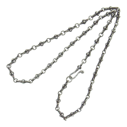 BILL WALL LEATHER ビルウォールレザー N873 ギャランティ付属 SMALL CROSS LINK NECKLACE スモール クロス リンク ネックレス シルバー系【中古】