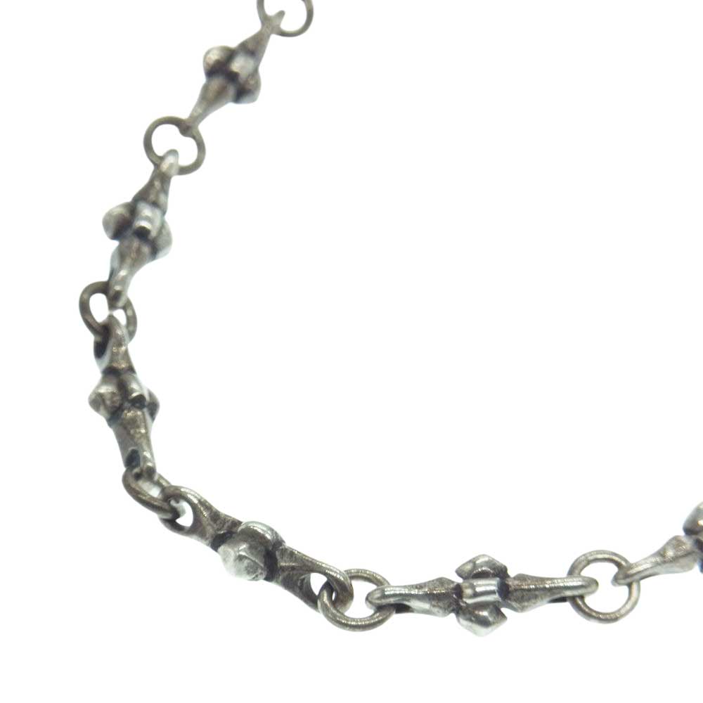 BILL WALL LEATHER ビルウォールレザー N873 ギャランティ付属 SMALL CROSS LINK NECKLACE スモール クロス リンク ネックレス シルバー系【中古】