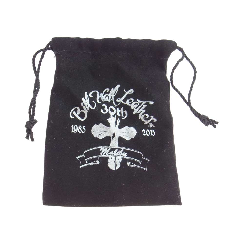 BILL WALL LEATHER ビルウォールレザー N873 ギャランティ付属 SMALL CROSS LINK NECKLACE スモール クロス リンク ネックレス シルバー系【中古】