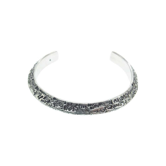 BILL WALL LEATHER ビルウォールレザー ギャランティ付属 GRAFFITI TRIANGLE BANGLE w STONE グラフィティートライアングル ブルートパーズ シルバー系【中古】
