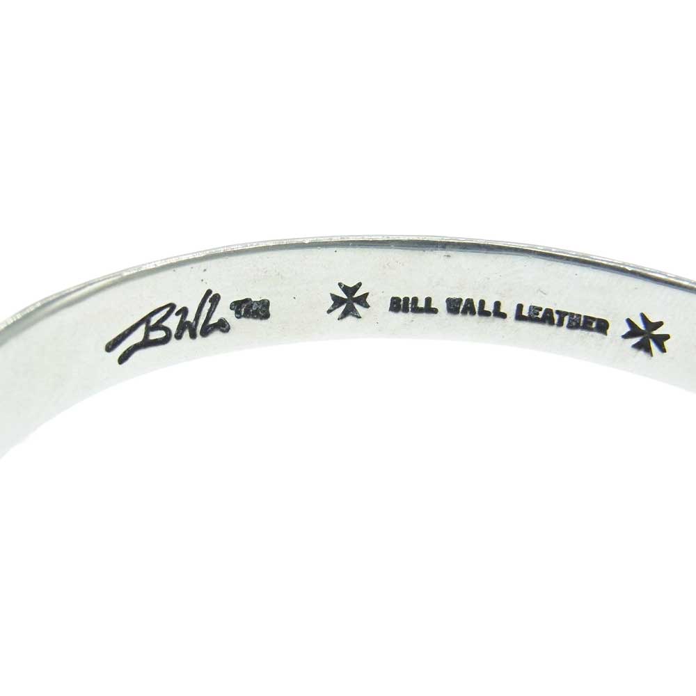 BILL WALL LEATHER ビルウォールレザー ギャランティ付属 GRAFFITI TRIANGLE BANGLE w STONE グラフィティートライアングル ブルートパーズ シルバー系【中古】