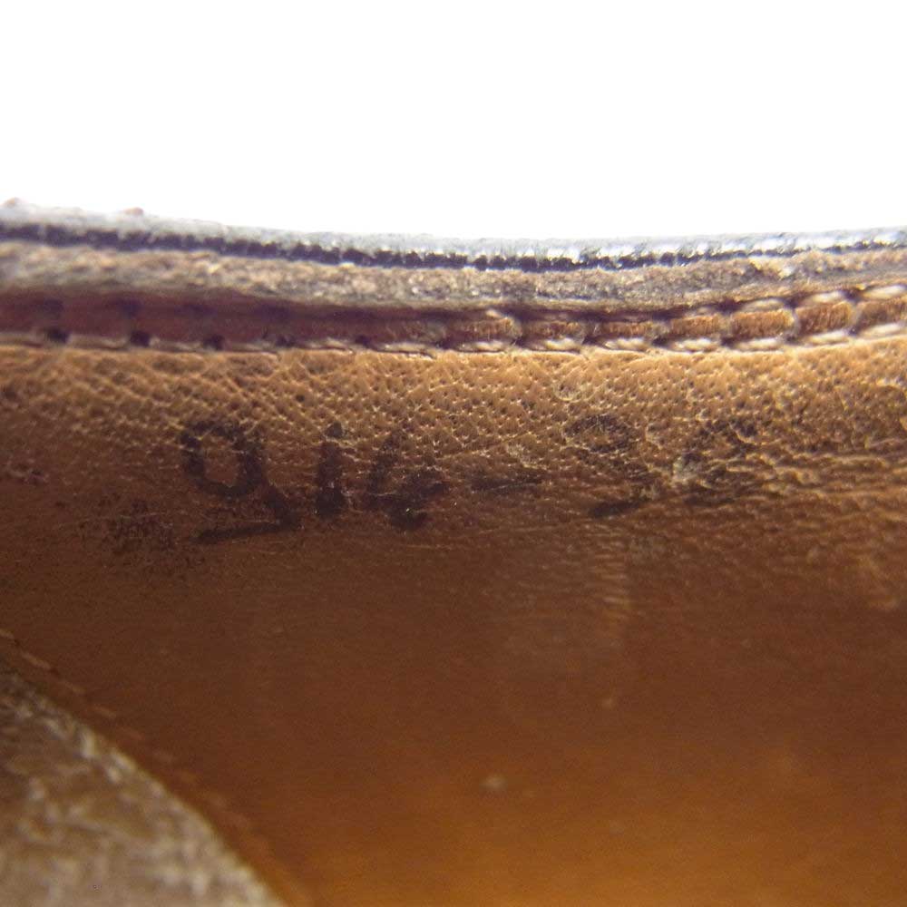 ボリーニ 914 シングルモンクストラップ レザー シューズ ブラウン系 38【中古】