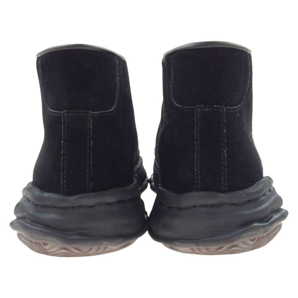 メゾンミハラヤスヒロ C08FW703 BED J.W. FORD ベッドフォード 別注 BLAKEY High Sneaker オリジナルソール ハイカット スニーカー ブラック系 43【新古品】【未使用】【中古】