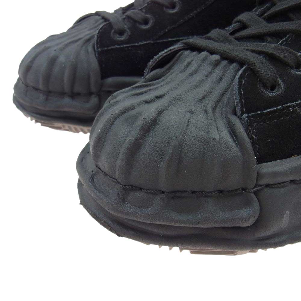 メゾンミハラヤスヒロ C08FW703 BED J.W. FORD ベッドフォード 別注 BLAKEY High Sneaker オリジナルソール ハイカット スニーカー ブラック系 43【新古品】【未使用】【中古】