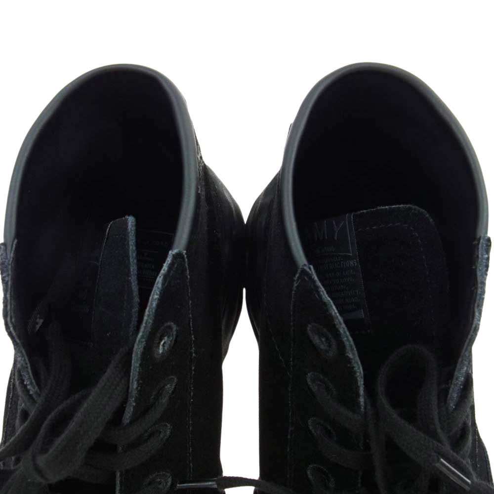 メゾンミハラヤスヒロ C08FW703 BED J.W. FORD ベッドフォード 別注 BLAKEY High Sneaker オリジナルソール ハイカット スニーカー ブラック系 43【新古品】【未使用】【中古】