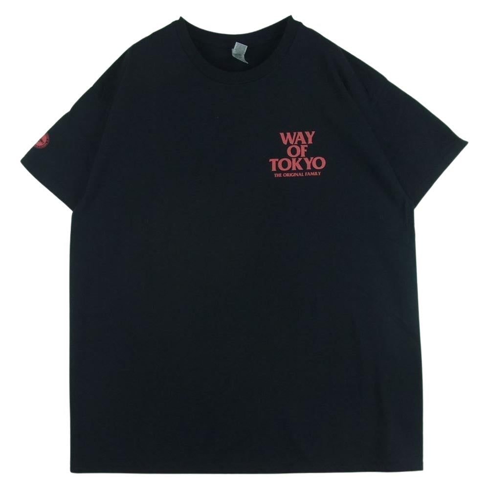 RATS ラッツ WAY OF TOKYO S/S TEE 半袖 Tシャツ コットン ブラック系