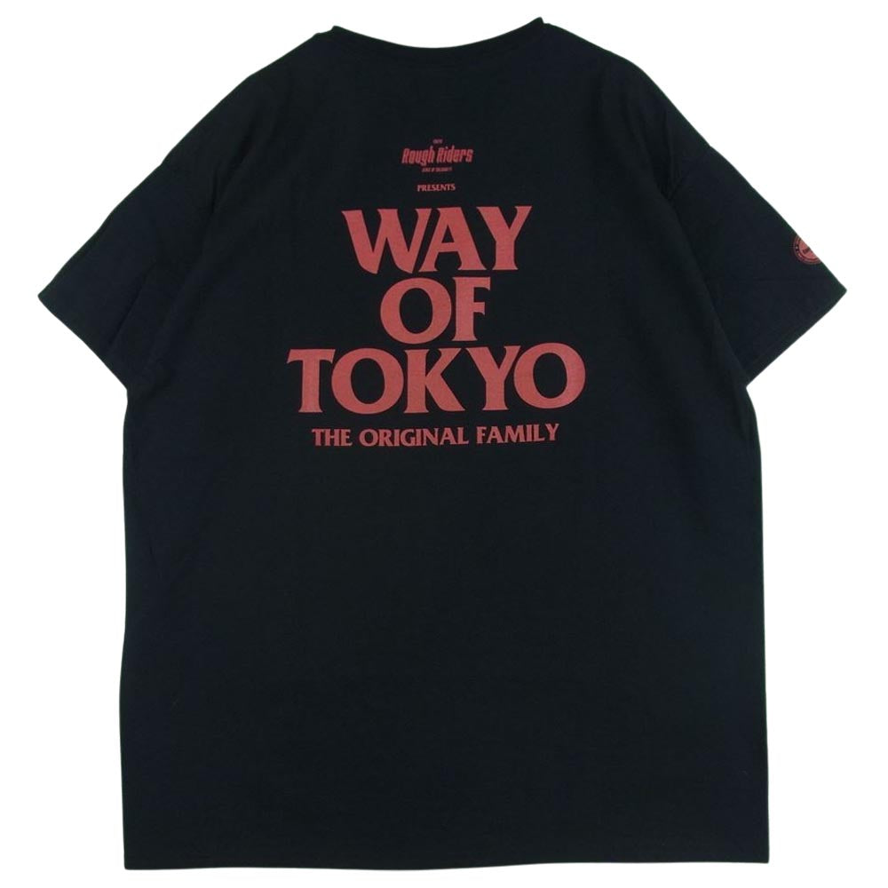 RATS ラッツ WAY OF TOKYO S/S TEE 半袖 Tシャツ コットン ブラック系 XL【極上美品】【中古】