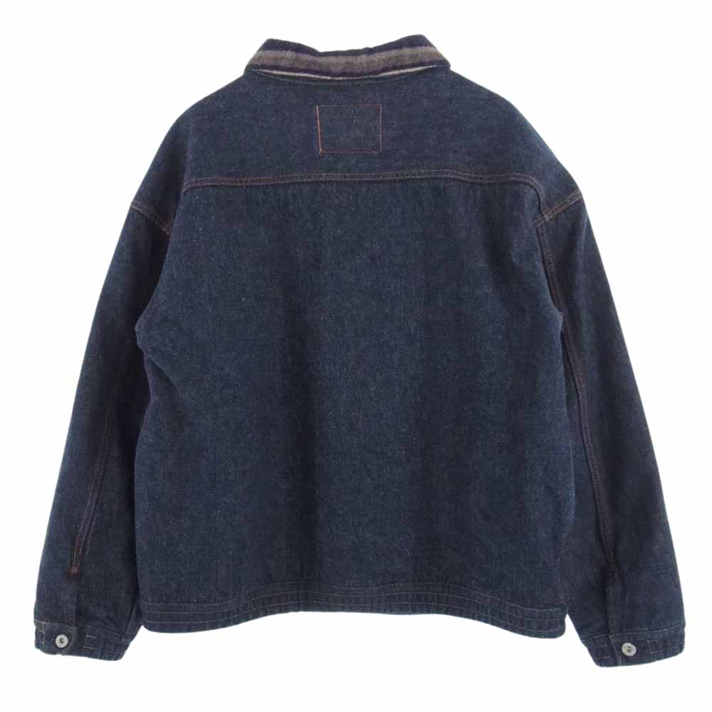 TENDERLOIN テンダーロイン 19AW  DENIM JKT WASH BLANKET  裏ブランケット ウォッシュ加工 デニムジャケット インディゴブルー系 M【美品】【中古】