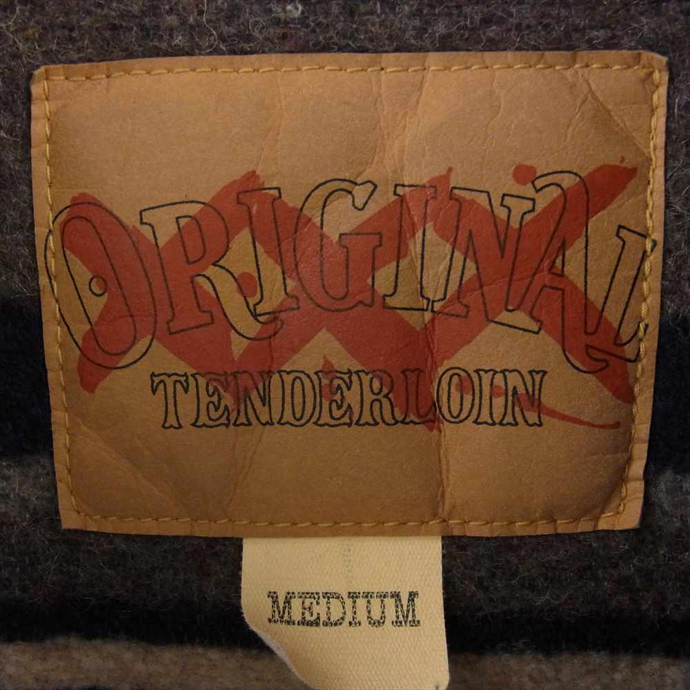 TENDERLOIN テンダーロイン 19AW  DENIM JKT WASH BLANKET  裏ブランケット ウォッシュ加工 デニムジャケット インディゴブルー系 M【美品】【中古】