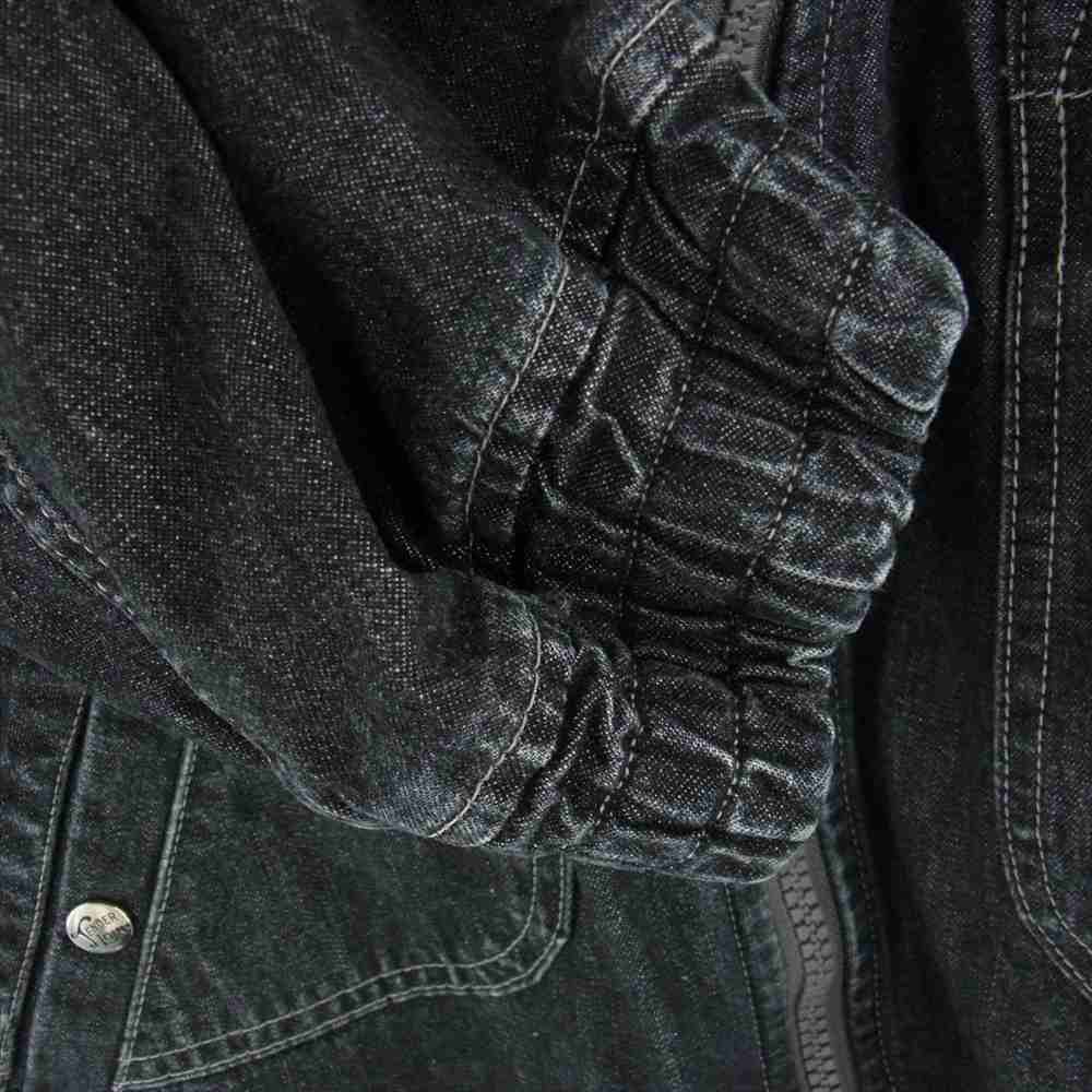 TENDERLOIN テンダーロイン 23SS DENIM MA-1 BLACK デニム ウォッシュ ブルゾン  インディゴブルー系 L【新古品】【未使用】【中古】