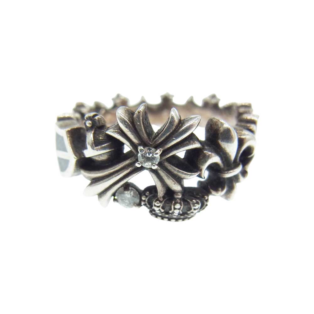 Justin Davis ジャスティンデイビス SRJ664 2 LL ギャランティ付属 FIELD OF ELYSIUM フィールド オブ エリジウム リング シルバー系 21号【中古】