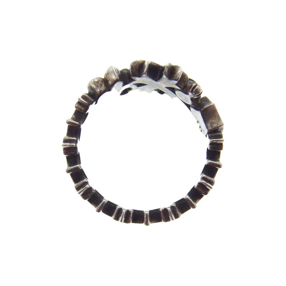 Justin Davis ジャスティンデイビス SRJ664 2 LL ギャランティ付属 FIELD OF ELYSIUM フィールド オブ エリジウム リング シルバー系 21号【中古】