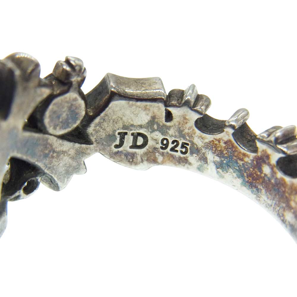 Justin Davis ジャスティンデイビス SRJ664 2 LL ギャランティ付属 FIELD OF ELYSIUM フィールド オブ エリジウム リング シルバー系 21号【中古】