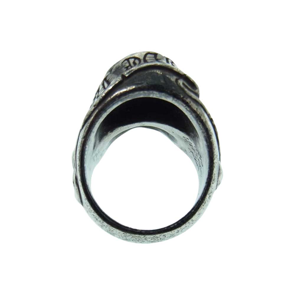 RAT RACE ラットレース GIVE NO TAKE NO SKULL RING ギブノーテイクノー スカル リング シルバー系 20号【中古】