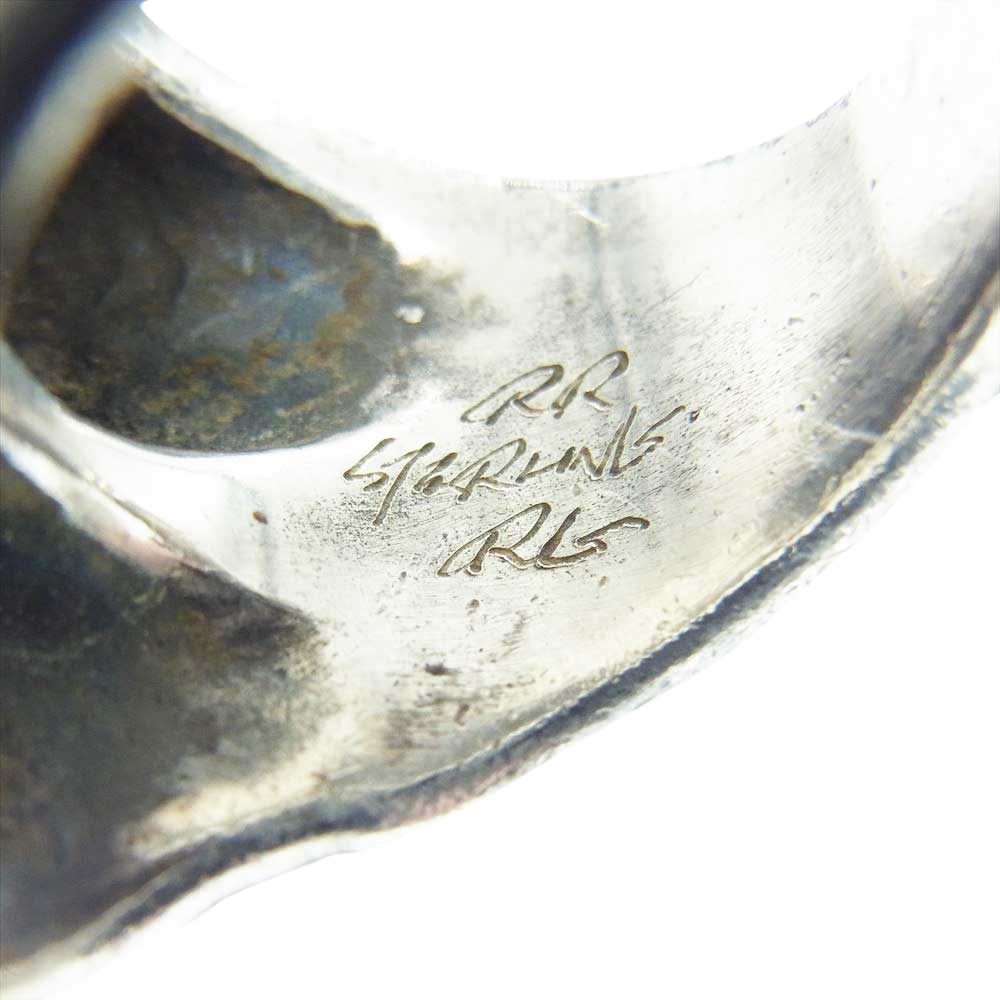 RAT RACE ラットレース GIVE NO TAKE NO SKULL RING ギブノーテイクノー スカル リング シルバー系 20号【中古】