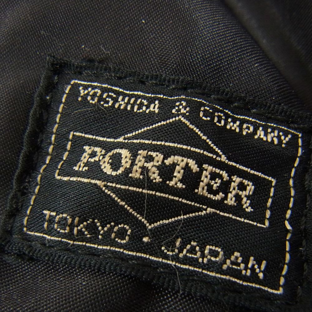 PORTER ポーター 622-77137 TANKER SHOULDER BAG タンカー ショルダー バック ブラック系【中古】