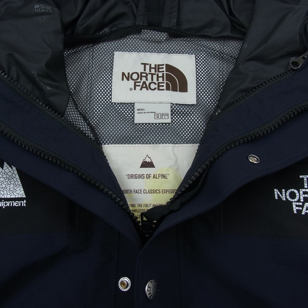 THE NORTH FACE ノースフェイス 22AW NF0A5J4F M ORIGINS 86 MOUNTAIN JACKET オリジナル マウンテン ジャケット ネイビー系 L【美品】【中古】