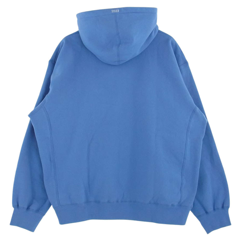 Supreme シュプリーム 23SS motion logo hooded sweatshirt モーション ロゴ スウェット パーカー ライトブルー XL【新古品】【未使用】【中古】