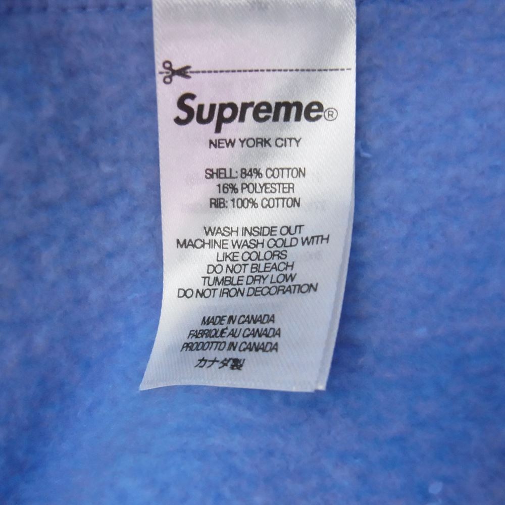 Supreme シュプリーム 23SS motion logo hooded sweatshirt モーション ロゴ スウェット パーカー ライトブルー XL【新古品】【未使用】【中古】