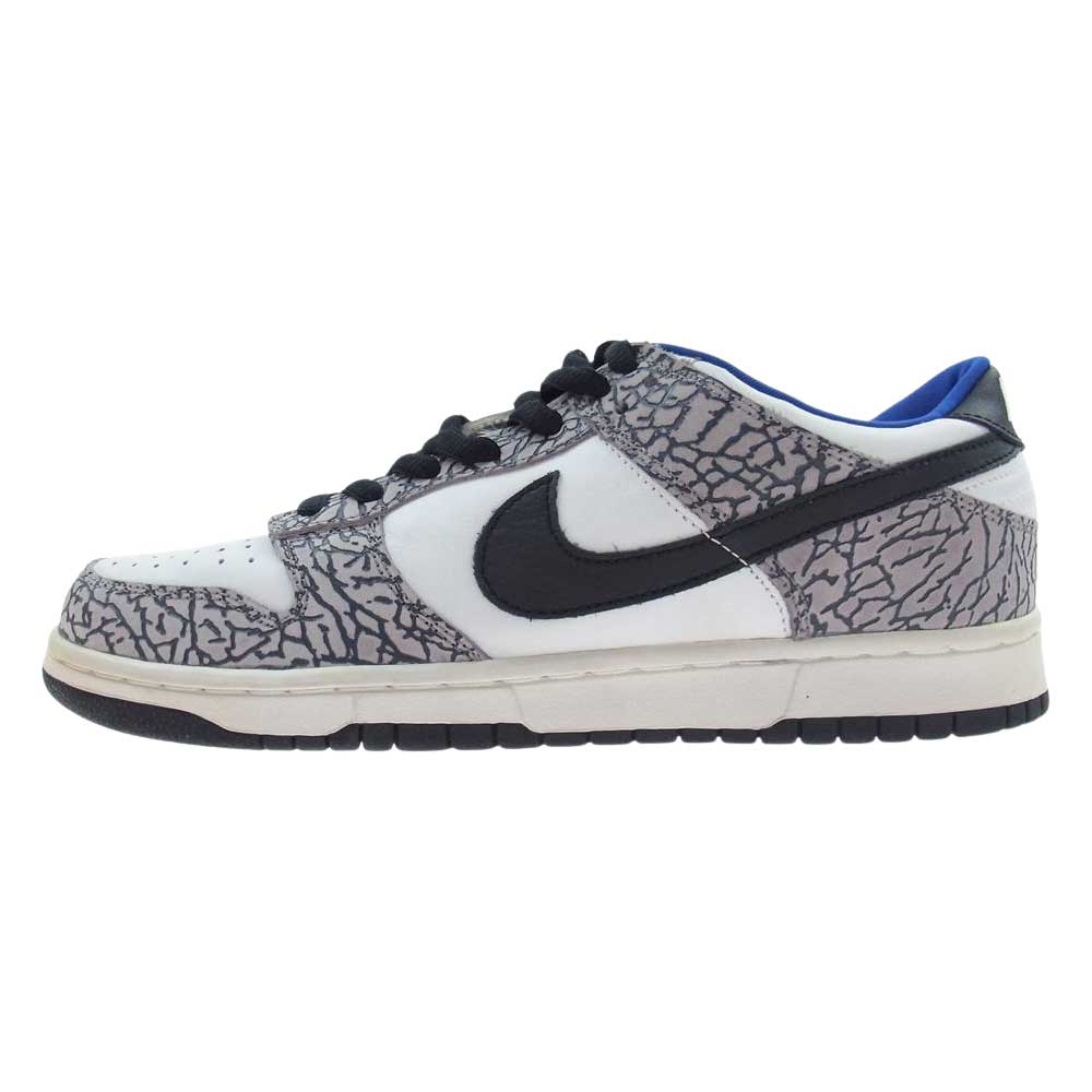 Supreme シュプリーム 304292-001 × NIKE DUNK LOW PREMIUM SB ナイキ ダンク ロウ プロ エスビー ローカットスニーカー ホワイト系 ブラック系 28.0cm【中古】