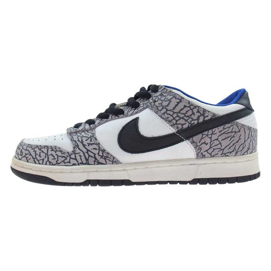 Supreme シュプリーム 304292-001 × NIKE DUNK LOW PREMIUM SB ナイキ ダンク ロウ プロ エスビー ローカットスニーカー ホワイト系 ブラック系 28.0cm【中古】