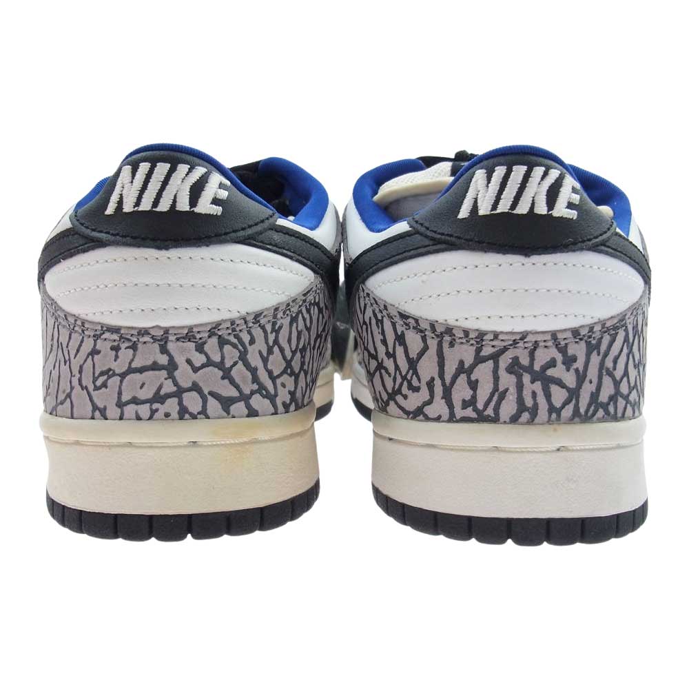 Supreme シュプリーム 304292-001 × NIKE DUNK LOW PREMIUM SB ナイキ ダンク ロウ プロ エスビー ローカットスニーカー ホワイト系 ブラック系 28.0cm【中古】