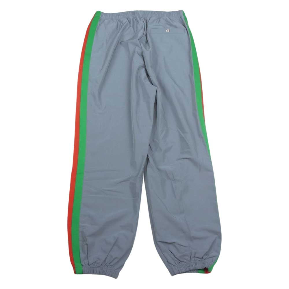 GUCCI グッチ 587386 Reflective Track Pants 587386-XJBN7 リフレクティブ GGサイドライン トラックパンツ グレー系 M【中古】