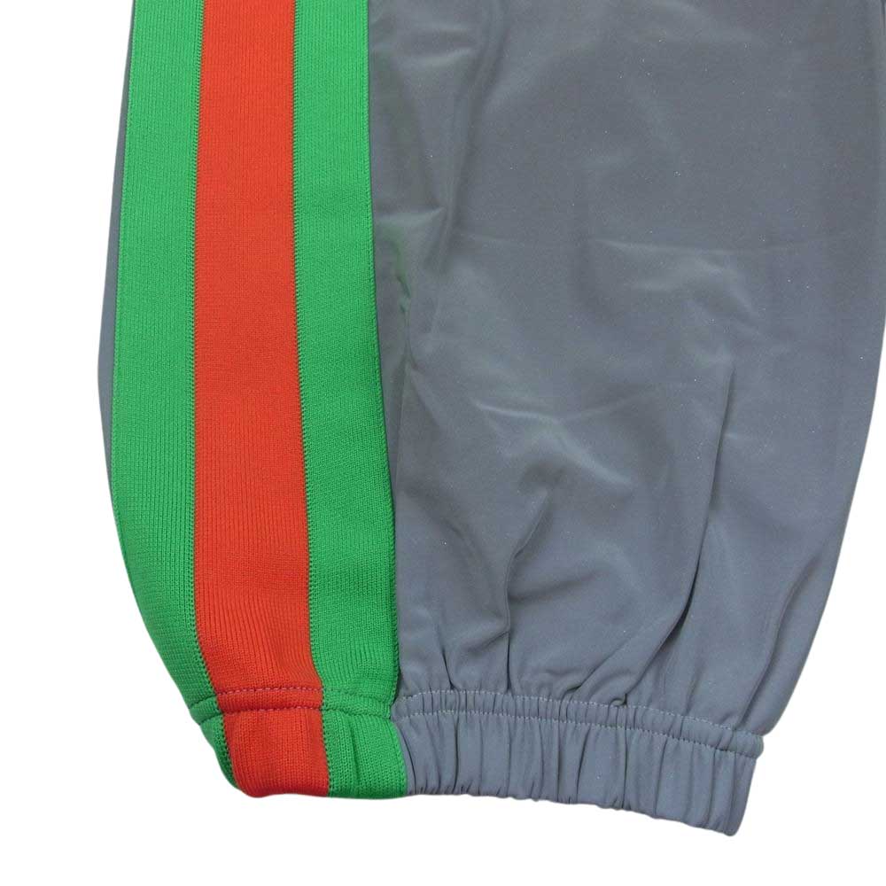 GUCCI グッチ 587386 Reflective Track Pants 587386-XJBN7 リフレクティブ GGサイドライン トラックパンツ グレー系 M【中古】