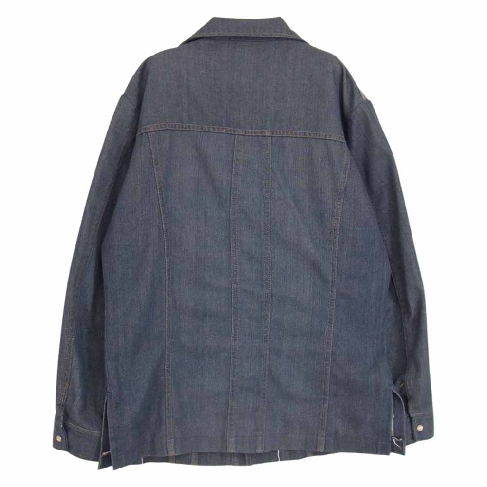 Wrangler ラングラー ヴィンテージ デニム ウェスタン シャツ ジャケット インディゴブルー系 サイズ表記無【中古】